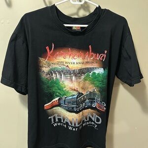Kanchanaburi Black T-Shirt